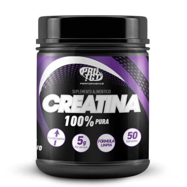 Creatina pura en polvo
